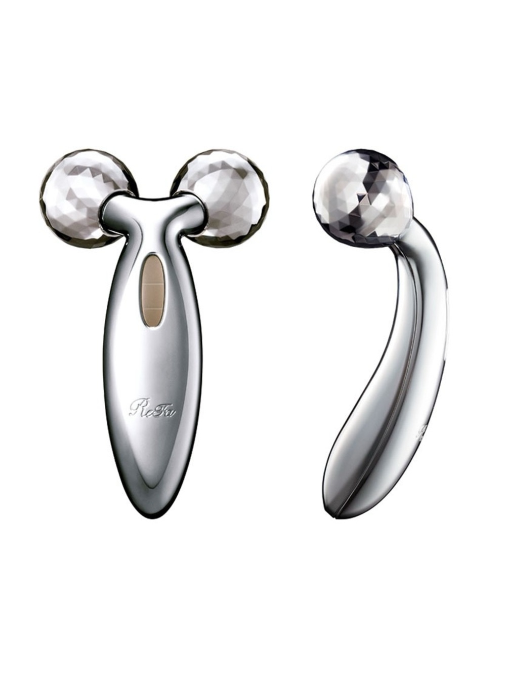 ReFa Carat Facial Roller - Silver Sculpting Massager